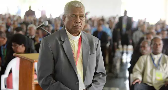 Methodist Church in Fiji and Rotuma general secretary, Reverend Dr Semisi Turagavou. Photo: Ronald Kumar