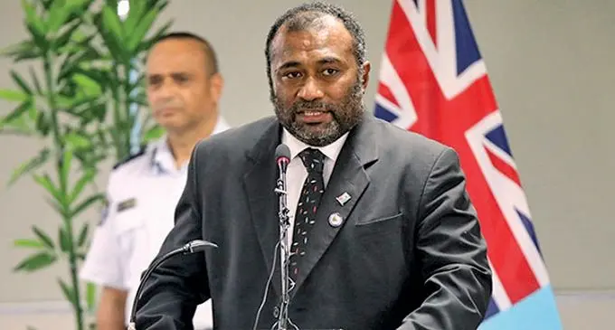 Minister for Health and Medical Services  Dr Ifereimi Waqainabete.