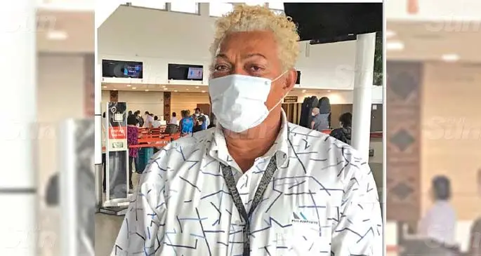 Fiji Airports staff Joe Grey. Photo: Waisea Nasokia