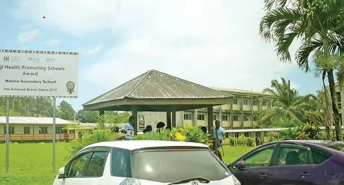 Entrance of the Nasinu Secondary School on December 1, 2020. Photo: Ronald Kumar