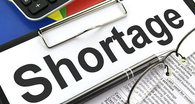 shortage