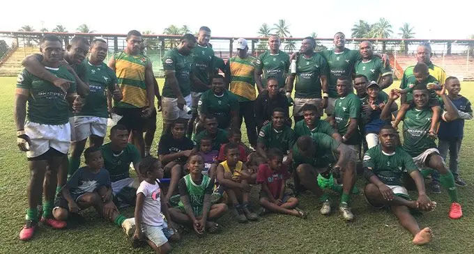 The Tailevu rugby side created an upset in their Skipper Cup opener with a 18-15 win over Namosi at Ratu Cakobau Park, Nausori this afternoon. Photo: Sereana Salalo