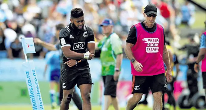 New Zealand 7s star playmaker Vilimoni Koroi (left) will miss the Canada Sevens this weekend due to injury. Photo: Zimbio