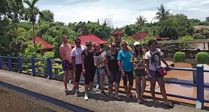 Participants of the six day Familiarisation Trip Oceania 2019 in Bali, Indonesia.