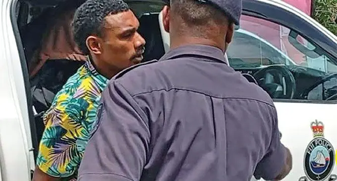 Ilaisa Tanoa Degei, 24 (bula shirt). PHOTO: Fiji Police Force
