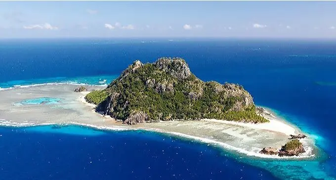 Monuriki Island in the Mamanuca group.