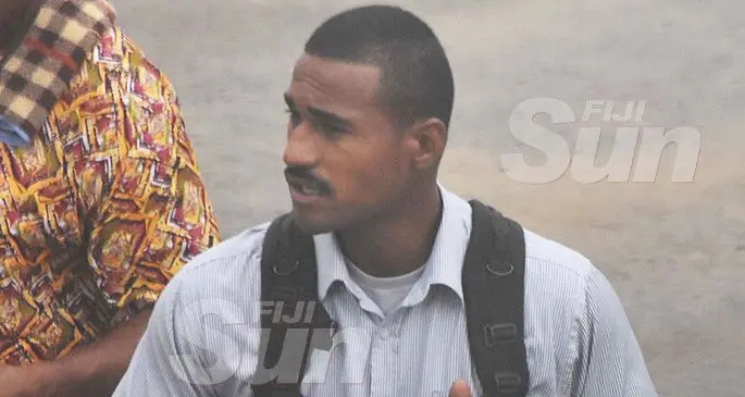 Alivereti Silimaibau, 25, outside the Nadi Magistrates Court on December 9, 2019. Photo: Waisea Nasokia
