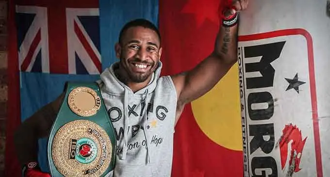 Former IBO world super middleweight champion Ren Quinlan is coming to Fiji to fight Fiji light heavyweight champion Savenaca Naliva at Prince Charles Park, Nadi, on Saturday, August 13. Photo: Supplied
