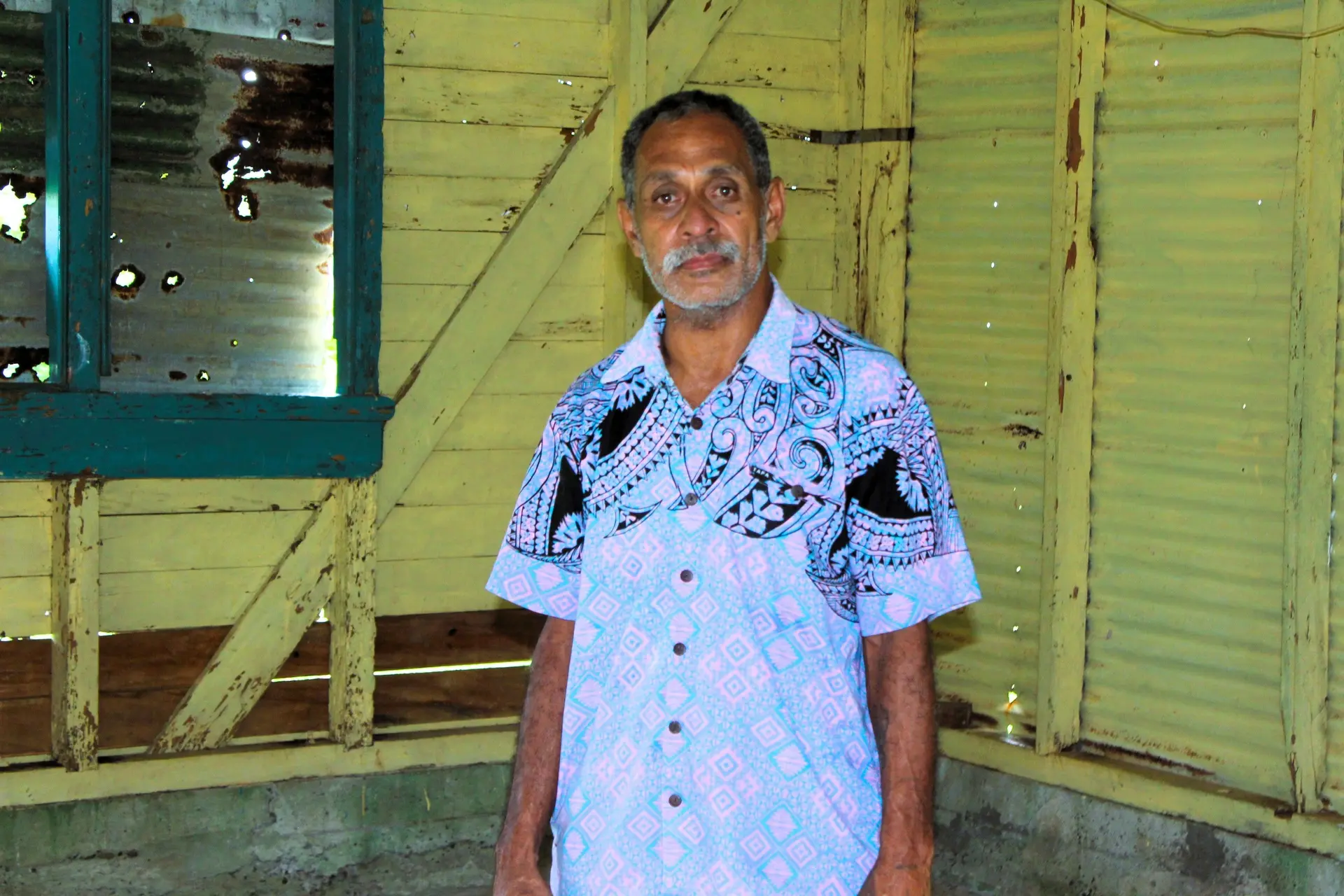 Chief, internet services improvement, students, Nakasa village