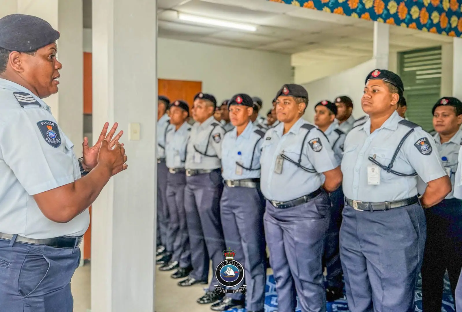 Batch 70 marched into the academy yesterday to begin the Basic Recruit Course.