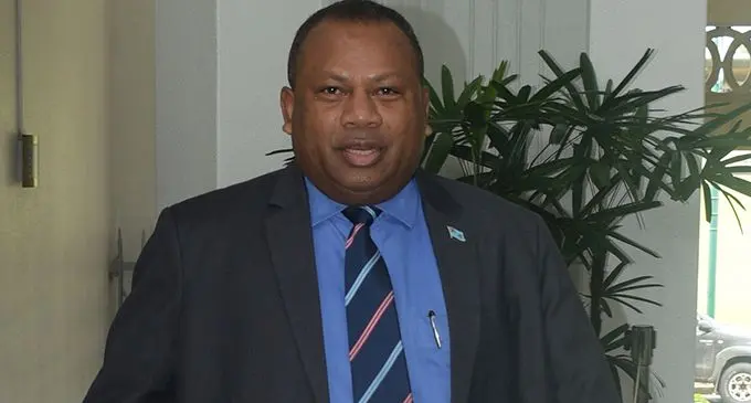 Minister for Defence, National Security and Foreign Affairs Inia Seruiratu outside Parliment on February 11,2019.Photo: Simione Haravanua.