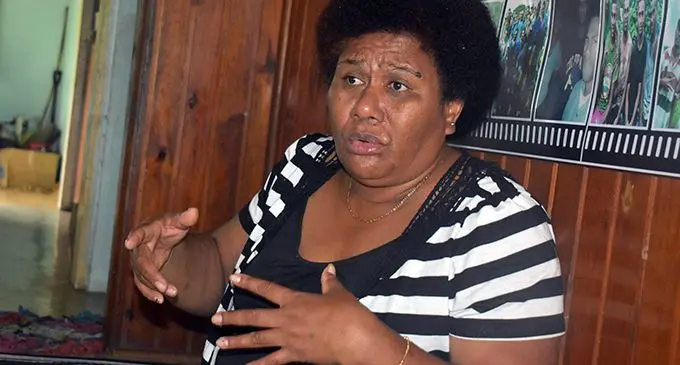 Asena Diliva, the mother of the late Sikeli Alfred who was allegedly beaten to death by a group of men on June 1, 2019. Photo: Nicolette Chambers