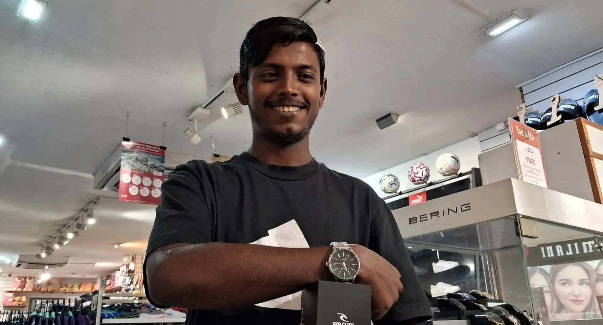 From missing person to a local celebrity