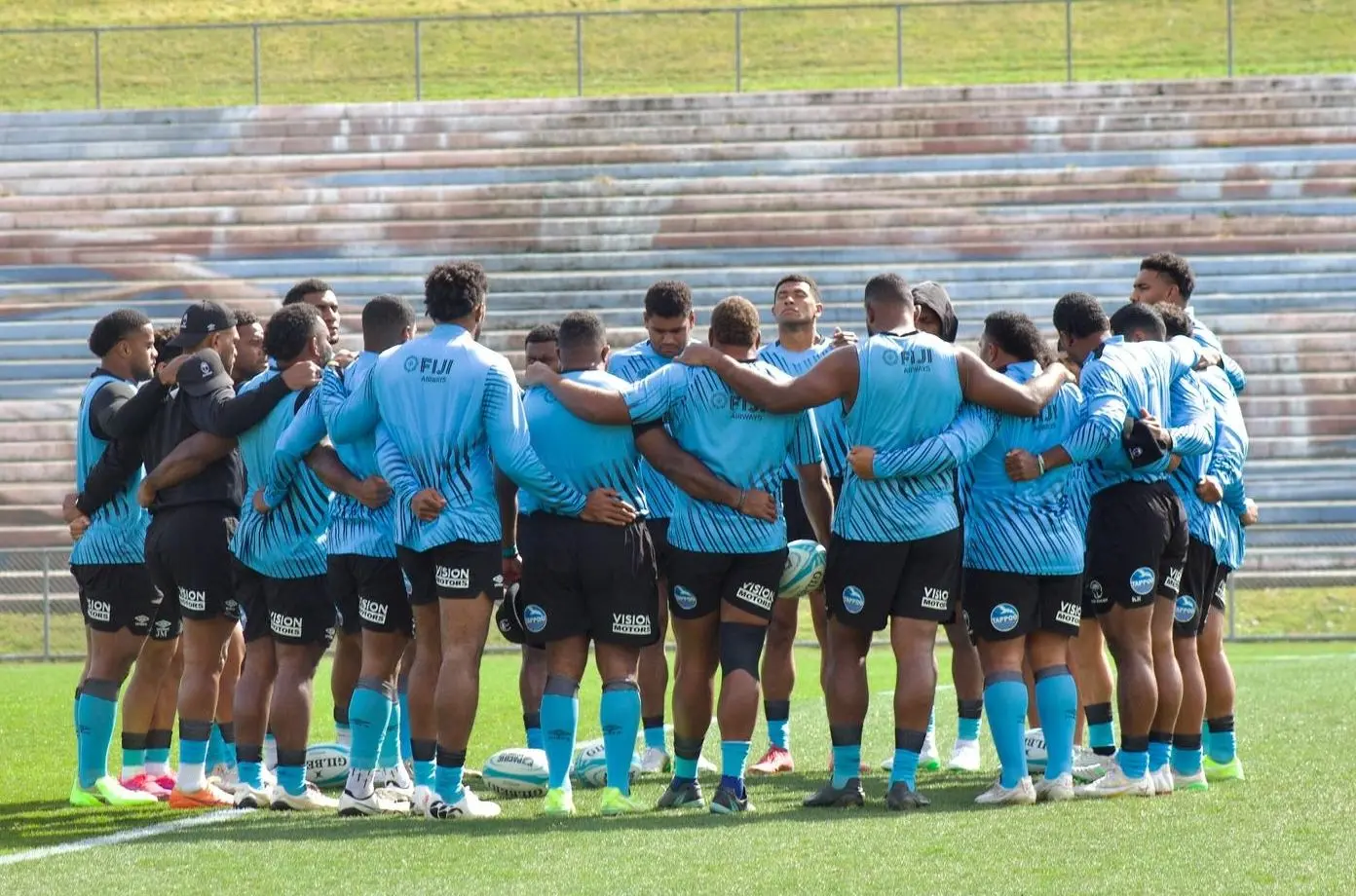 Flying Fijians squad.