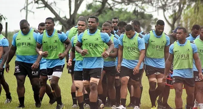 Fiji Airways Fijian Drua reps during trainning  in Nadi on October 16, 2019.  Photo: Nicollete Chambers