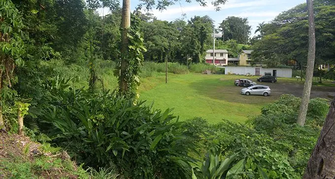 The site earmarked for the Indian High Commission complex.