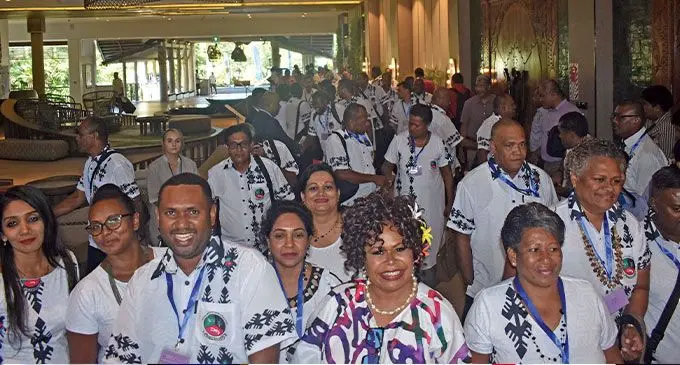 Teachers during the Fiji Head Teachers Association annual conference 2022 at the Sofitel Fiji Resort and Spa on Denarau on July 7, 2022. Photo: Waisea Nasokia