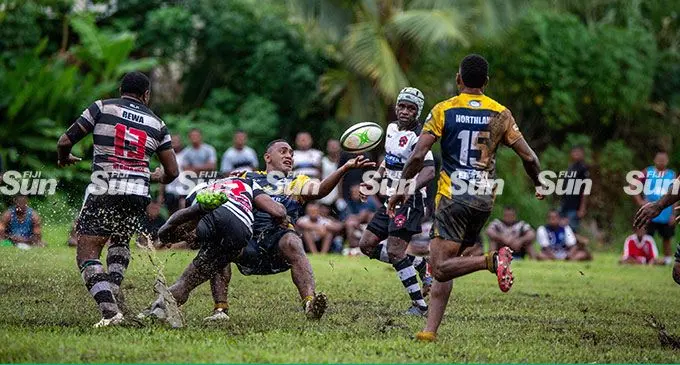 Action from the Northland versus Rewa Clash at Gatward Park, Korovou on March 19, 2022. Photo : Leon Lord