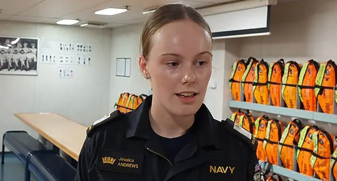Midshipman Jessica Andrews