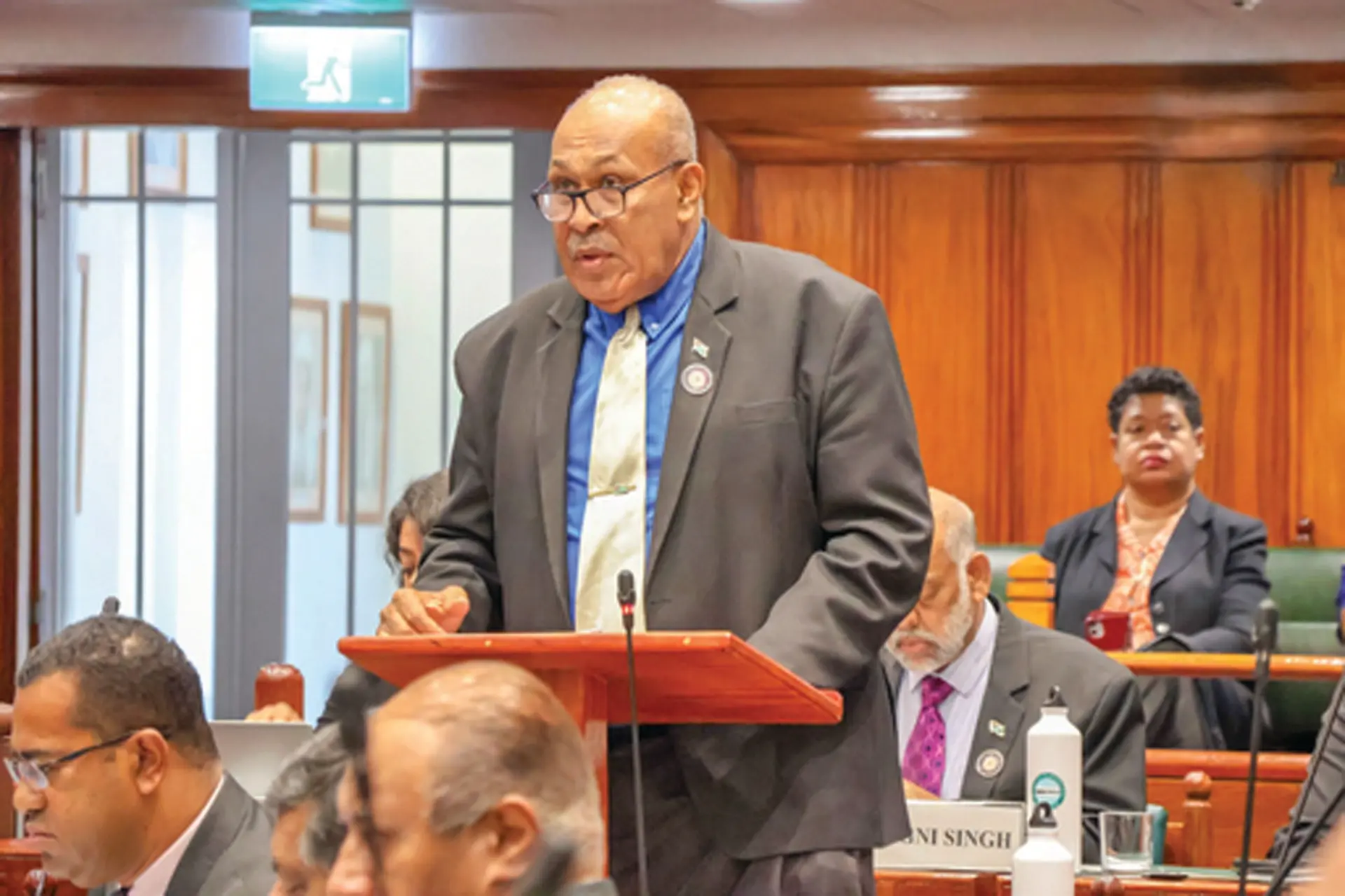 Minister for iTaukei Affairs, Iferemi Vasu.