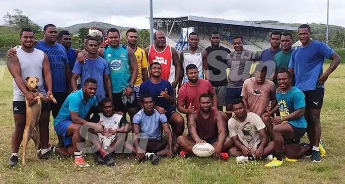Coastline Roos rugby 7s team at Lawaqa Park, Sigatoka on January 6, 2020. Photo: Waisea Nasokia