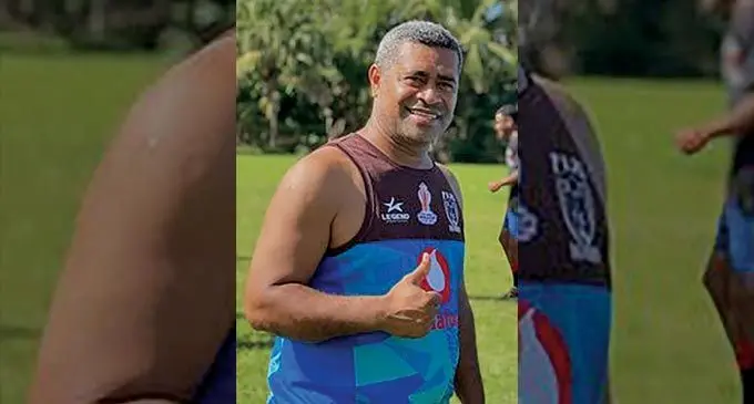 Taniela Vakamoce, fondly known to his students as Master Dan was recently acknowledged by Marika Koroibete as the man who helped shape his sporting career. Photo: Supplied