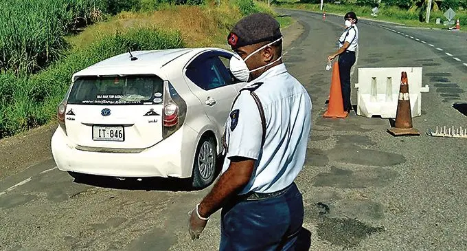 Police operations are underway in the Western Division. Photo: Fiji Police Force