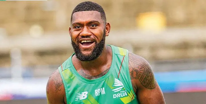 Flying Fijians and Swire Shipping Fijian Drua halfback Peni Matawalu. Photo: Fijian Drua