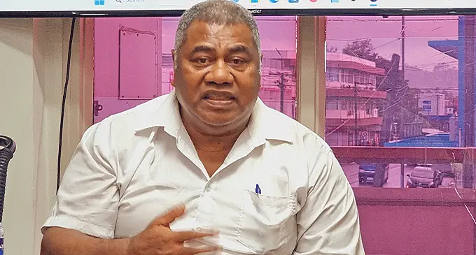 Tui Labasa, Ratu Jone Qomate, during an event in Labasa on April 11, 2024. Photo: Sampras Anand