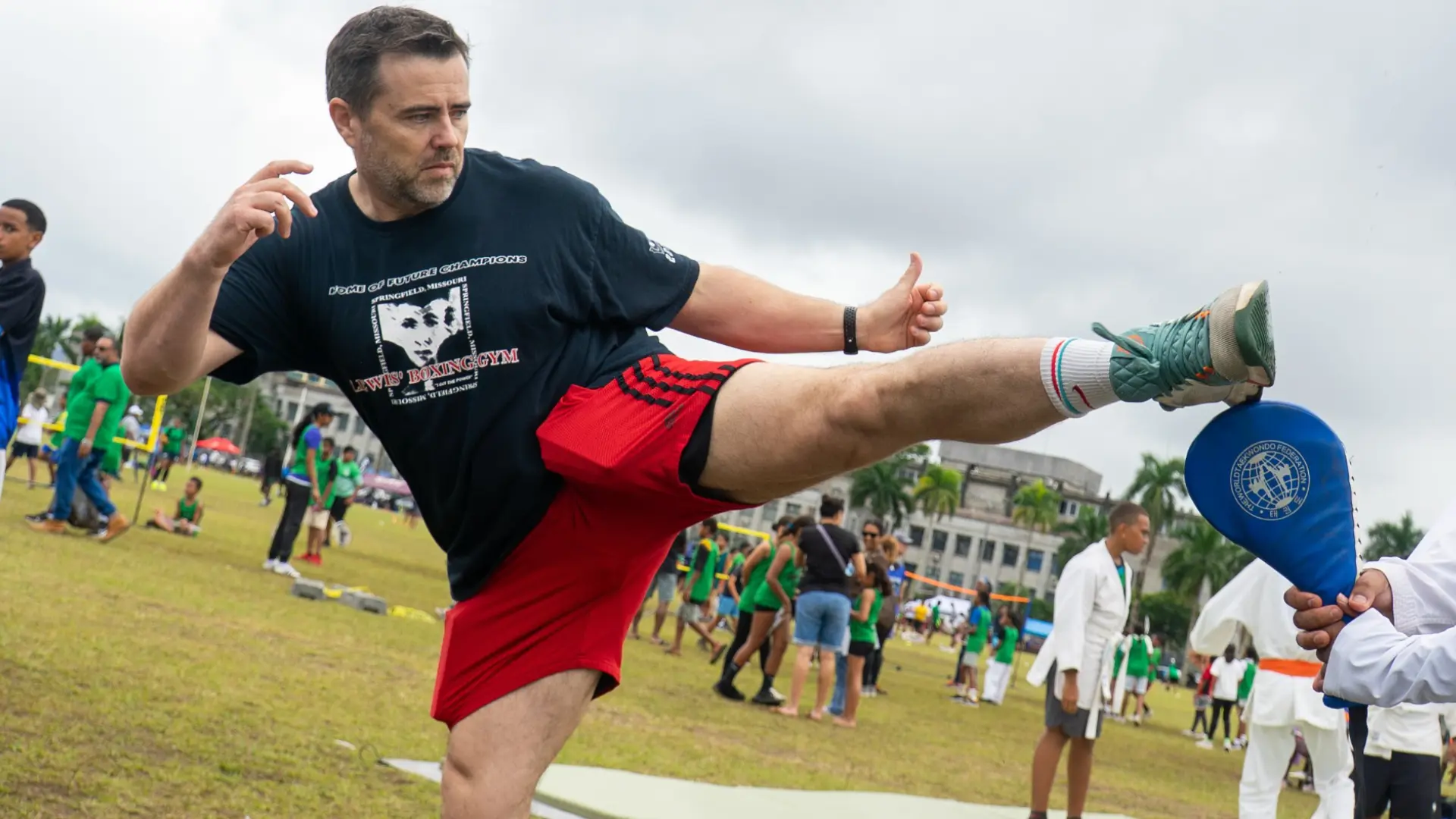 Payton urges young Fijians to embrace Taekwondo