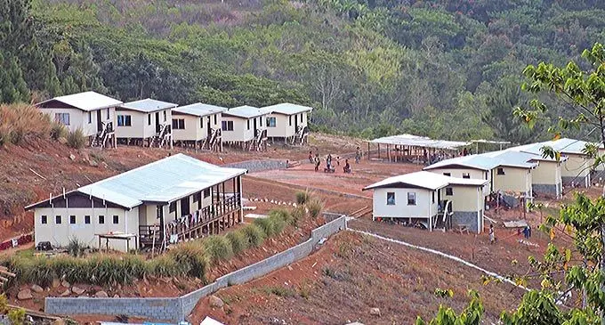 The new Tukuraki Village in Ba in 2017.
