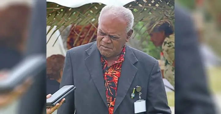 Tui Navatu, Ratu Akuila Kubou. Photo: Josua Buredua