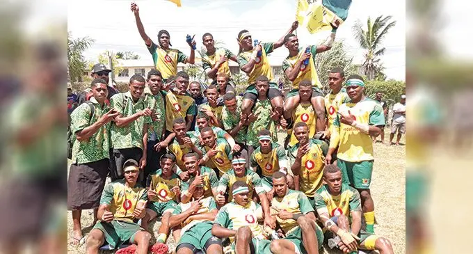Ra High School Under-19 side after beating Ratu Kadavulevu School in the Vodafone Deans U19 semifinals at Prince Charles Park, Nadi, on October 1, 2022. Photo: Sereana Salalo.