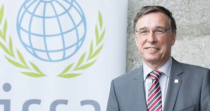 President of the International Social Security Association Professor Dr Joachim Breuer