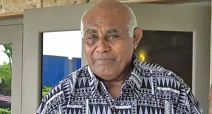 The late Ratu Ilaitia Tuisese (Snr) during his FRU life member induction in 2019.