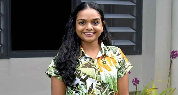 Fiji National University student, Priyaashna Kumar. Photo: Fiji National University