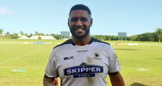 Fijian Drua prop Emosi Tuqiri played for Nadroga in the Skipper Cup competition. Photo: FRU Media