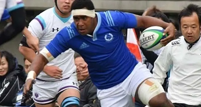 Lekima Nasamila playing for the Tokai University.