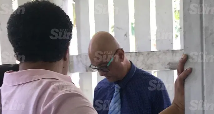 Shazran Abdul Lateef outside court in Suva. Photo: Ilaijia Ravuwai