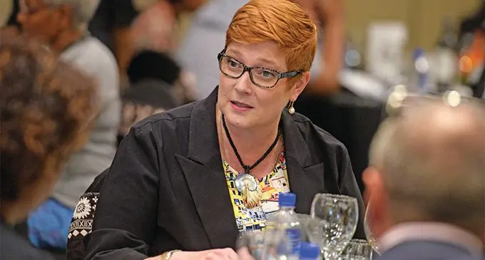 Australian Minister for Foreign Affairs and Minister for Women Marise Payne.