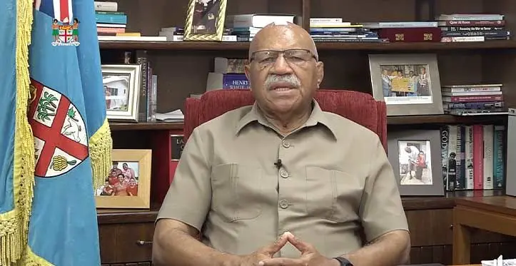 Prime Minister Sitiveni Rabuka. Source: Fiji Govt