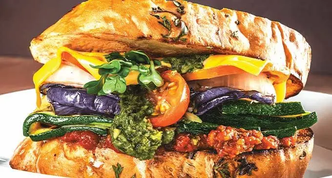 One of the dishes available at Corner Cafe.