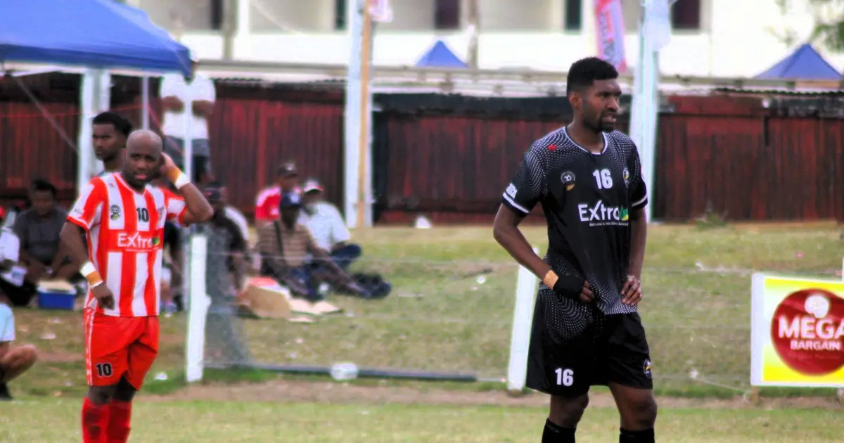 Ba striker Etonia Dogalau ready to resume play against hosts Labasa at Subrail Park on August 1, 2026. Photo: Sampras Anand