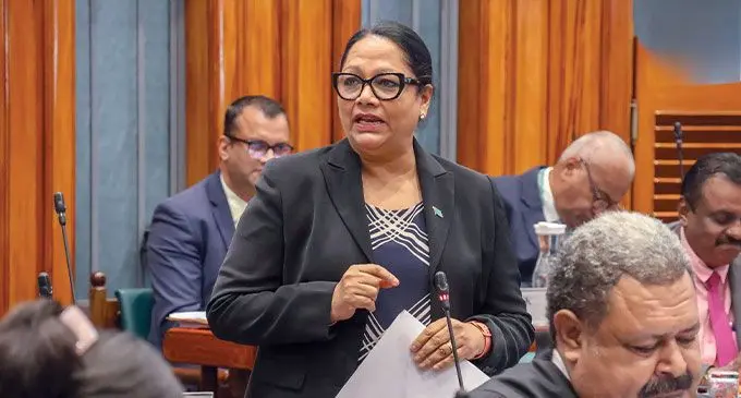 Opposition Member of Parliament Premila Kumar. Photo: Parliament of Fiji
