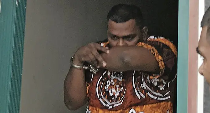 Pastor Ravinesh Chand at the Magistrates Court in Nausori on March 27, 2019. Photo: Ashna Kumar
