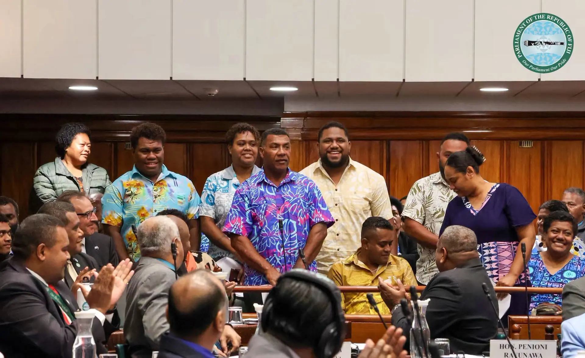 the team’s ordeal during a visit to Parliament today, describing their survival as a miracle and thanking those who prayed, searched and ultimately rescued them.