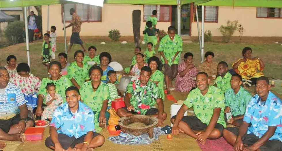 Sabeto villagers during the Siga Vou kei Betoraurau at Sabeto Village in Nadi. 