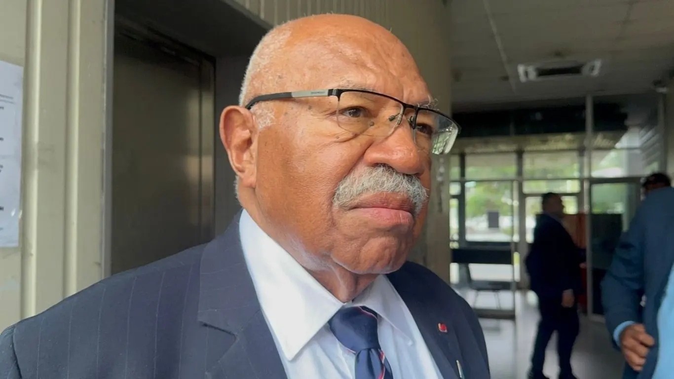 Prime Minister Sitiveni Rabuka