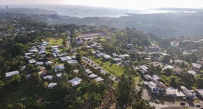 Mai na delana ko Tamavua eda raica rawa yani na toba kei Suva ena gauna oqo. Veitaba: Leon Lord 