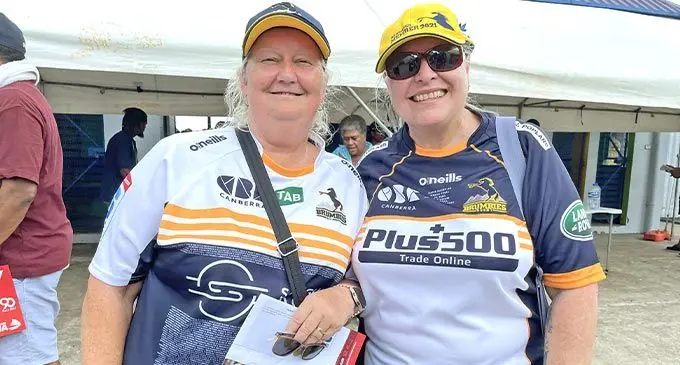 From left: Robyn Gurney and Tracey Rawlinson. Photo: Ioane Asioli